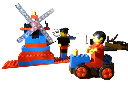 Lego 251 windmühle mit - windmühle,