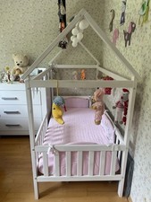 Kinderbett 80x160 mit Matratze