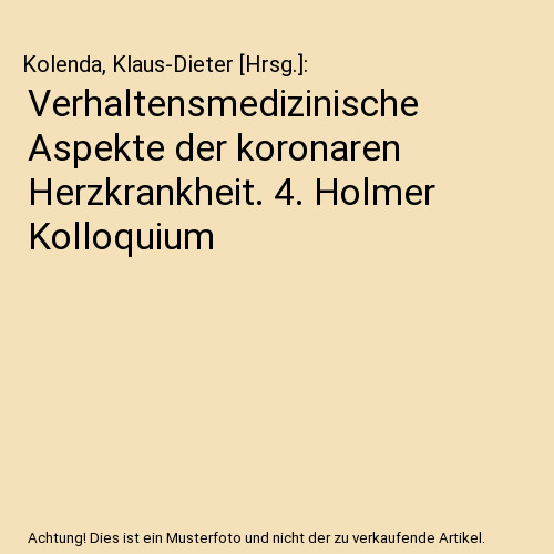 Verhaltensmedizinische aspekte - verhaltensmedizinische,