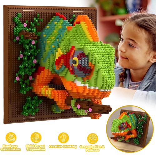 Chamäleon bauspielzeug mini - bauspielzeug,