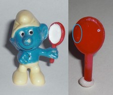 Eitelkeitsschlumpf mit Gußfehler + Spiegel mit Glitzerpunkten! EDDS Erkennst...