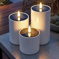 Solar Laternen Kerze +