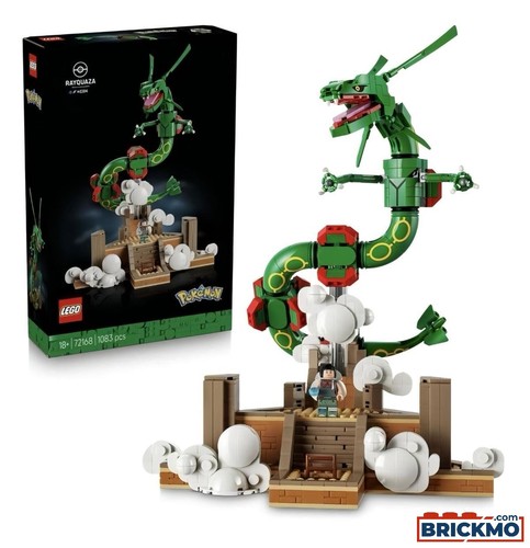 Lego pokémon 72168 - pokémon, rayquaza
