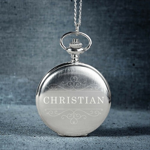 Taschenuhr mit gravur - mit,