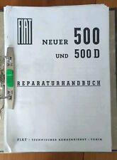 Fiat 500 500D  Reparaturhandbuch Werkstatthandbuch Reparaturanleitung Kopie