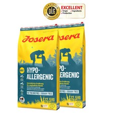 Josera Hypoallergenic Trockenfutter Hund Hundefutter Getreidefrei | 2 x 12,5 kg