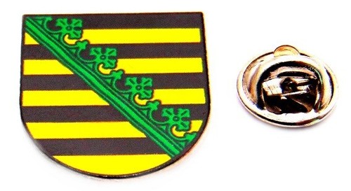 Sachsen pin wappen - sachsen, anstecker