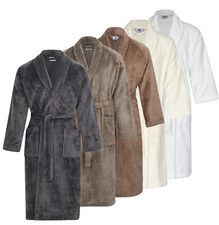 Bademantel mit Schalkragen