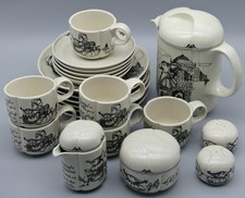 ROSENTHAL TILL EULENSPIEGEL KAFFEESERVICE 23tlg. für 6 PERSONEN