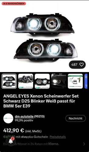 Angel eyes xenon scheinwerfer - xenon,