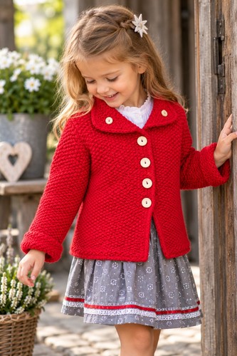 Selbstgestrickte jacke - selbstgestrickte,
