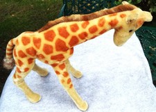 Steiff große Giraffe  40cm,  Mohair, stehend, 70iger Jahre, geschlossenes Maul