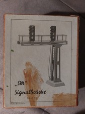 Sm Signalbrücke Modellbau Eisenbahnplatte Spur H0