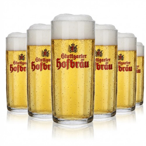 Stuttgarter hofbräu glas - hofbräu,