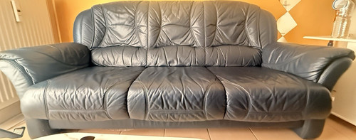 Leder sofa garnitur teilig - sofa-garnitur, 2-teilig