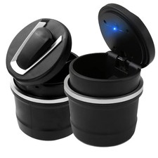 2x Autoaschenbecher