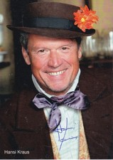 Autogramm - Hansi Kraus
