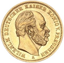 Preußen Wilhelm I. 20 Mark