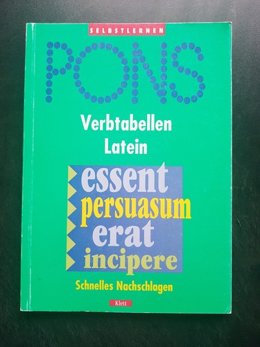 Verbtabellen latein pons - latein,