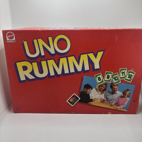 Brettspiel mit box uno rummy - brettspiel,