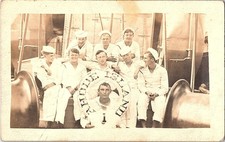 RPPC Foto U.S. Navy Seeleute