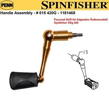 Penn - Ersatzteil # 015 420G Handle Assembly / Kurbel Spinfisher 420 SSg