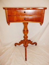 Antiker Beistelltisch Blumentisch Telefontisch Nähtisch Biedermeier Kirschbaum