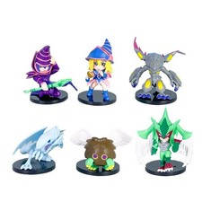 Yu-Gi-Oh Figuren Set 6 Stück Duel Monsters Anime Sammlung Modell PVC Spielzeug