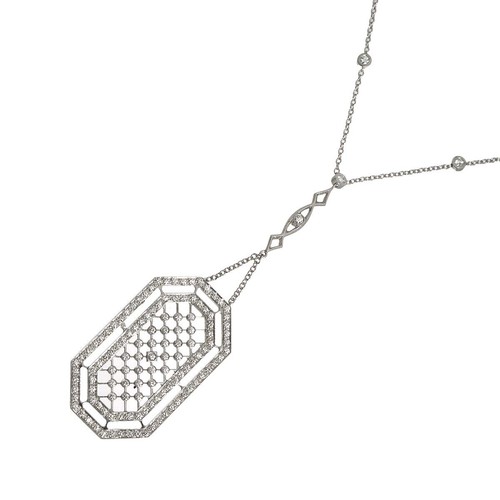 Tiffany diamant collier - tiffany,