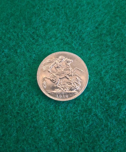 Goldmünze full sovereign - full,