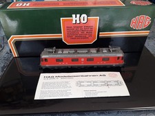 HAG Spur H0 207 Elektrolok Re 6/6 der SBB, AC Wechselstrom, in OVP, TOP