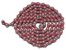 Fahrradkette rot BMX Fixie 1/2