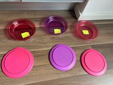 Tupperware 3x Tafelperle 350 ml pink, lila transparent 2x neuwertig, 1xgebraucht