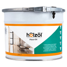 Holzol Bodenöl - lösemittelbasierte professionelle Oberfläche für Innenböden 2,5L