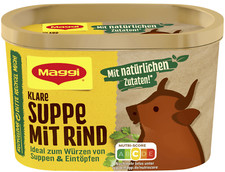 Maggi klare suppe - klare, mit