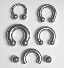 Hufeisen Piercing Ring