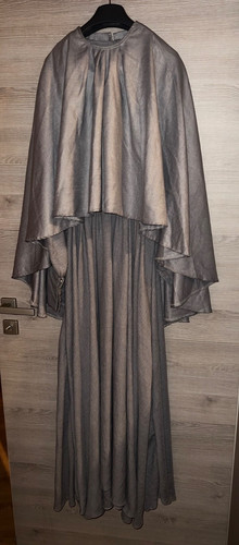 Kleid cape lang neu - cape,