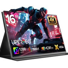 UPERFECT 16 Zoll 4K Tragbarer Monitore 1200Nits Für Spiel Console Xbox Switch PS