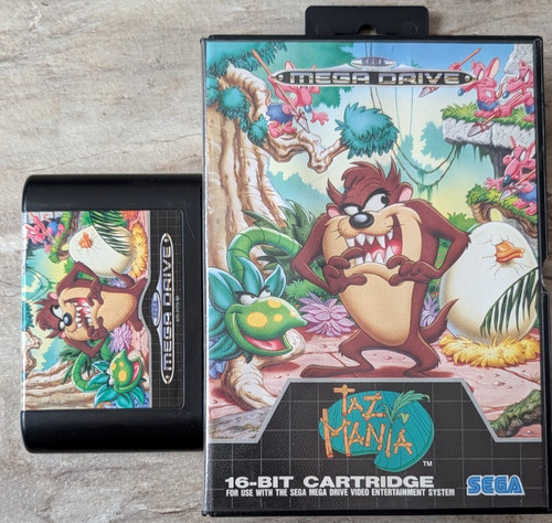 Taz mania mega drive - drive, spiel