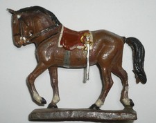 Lineol Figur Pferd mit Degen