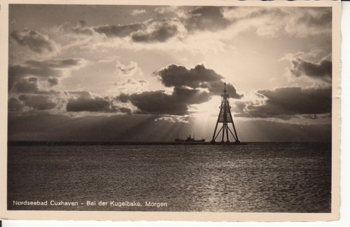 12155 nordseebad cuxhaven - ak,
