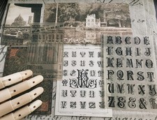 Vintage Planeten Karte