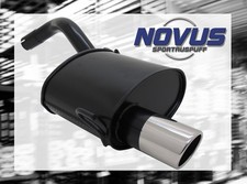NOVUS Sportauspuff Gruppe N ESD 1x 90mm SR Design für Alfa Romeo 147 Typ 937