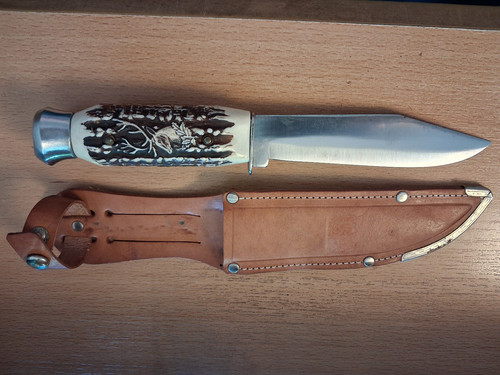 Jagdmesser edelstahl solingen - edelstahl,