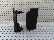Lego 2 x Ecke Panel Burg Ritterburg 2345 3x3x6 schwarz 6086 6085 6054 6292