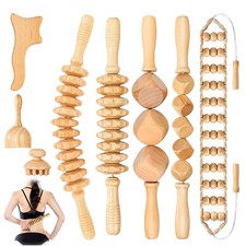 8 pcs Holz Massagegeräte
