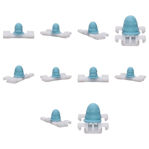 10x befestigung clips - 10x,