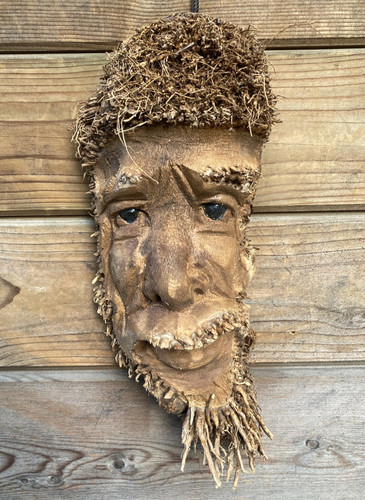 Große schnitzerei wurzel sepp - große,