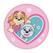 Paw Patrol Kinder Fußmatte Kinderzimmer Teppich 80 cm rosa neu