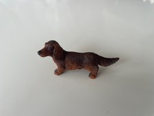 Schleich Langhaardackel 2002  ca 7 cm